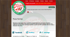 Desktop Screenshot of caradapizza.com.br