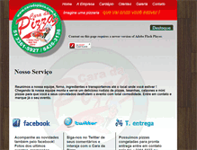 Tablet Screenshot of caradapizza.com.br